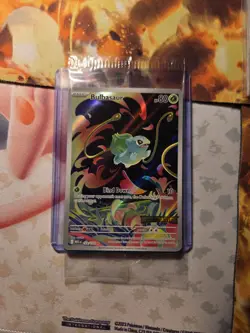 Bulbasaur 133/132 Sealed And Stamped Mega Evolution Pokemon Card NM M 1 - Image 1