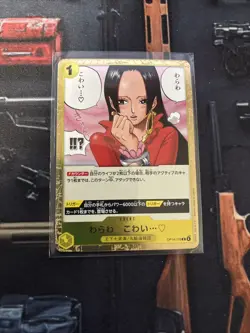 ONE PIECE Boa Hancock OP14-118 R The Azure Sea's Seven Anime Trading Card - Image 1