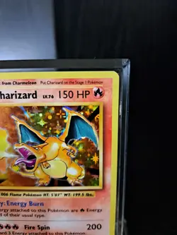 Pokemon TCG Evolutions XY Holo Rare Card Charizard 11/108 LP - Image 4