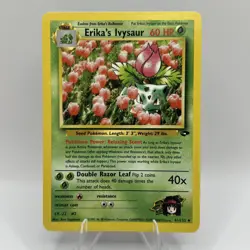 Pokemon Card - Erika's Ivysaur Gym Challenge 41/132 Uncommon - Image 1