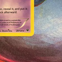 Pokemon Mew Holo Rare TCG Card 29/124 XY Fates Collide 2016 Lp Condition - Image 2