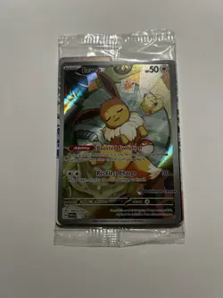 Pokemon Eevee 173 SV: Scarlet & Violet Promo Holo Card Pokemon Center *Sealed* - Image 1