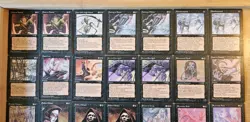 Magic The Gathering Lot Alliances Black LP 23 Cards - Image 2