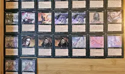Magic The Gathering Lot Alliances Black LP 23 Cards - Image 3