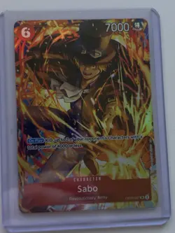 Sabo (Illustration Box Vol.5) OP05-007 One Piece Promotion Cards Foil - Image 1