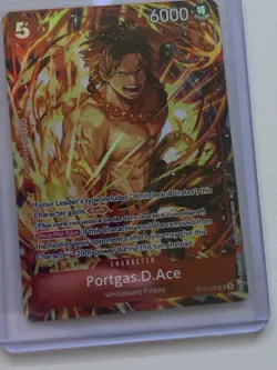 Portgas.D.Ace (Illustration Box Vol.5) ST15-005 One Piece Promotion Cards Foil - Image 1