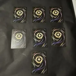 Lorcana First Chapter Set Of 7 Foil Cards Mickey Mouse And Others - Image 2