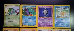 Lot of 12 Vintage WOTC English Pokemon TCG Cards - C/UC MP/HP/DMG - Image 2