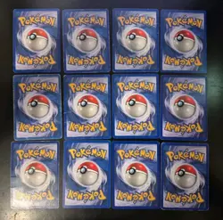 Lot of 12 Vintage WOTC English Pokemon TCG Cards - C/UC MP/HP/DMG - Image 5