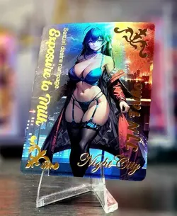 Taihou Azur Lane X Goddess Story Doujin Holo Card Anime Waifu - Image 1