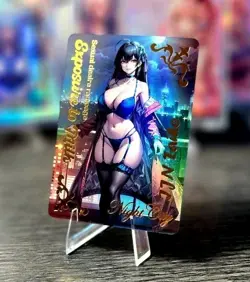 Taihou Azur Lane X Goddess Story Doujin Holo Card Anime Waifu - Image 2