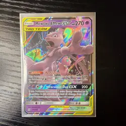 Pokemon TCG Mewtwo and Mew GX Tag Team Card 71/236 Unified Minds 2019 - Image 1