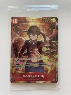 One Piece Card Game Monkey.D.Luffy (Treasure Booster Set) ST10-006 SR English - Image 1