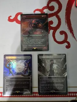 Ifrit Fury Rainbow Foil Secret Lair Drop Plus Bonus Cards - Image 1
