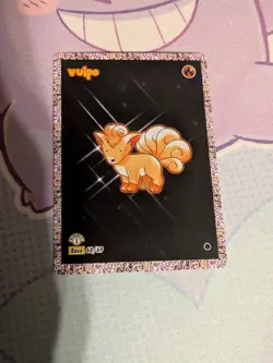 Pokemon Fanart Dittomon Card Vulpo (Vulpix) - Image 1