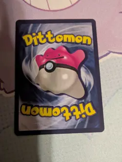 Pokemon Fanart Dittomon Card Vulpo (Vulpix) - Image 2