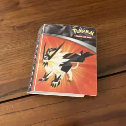 Pokemon Mini Binder With 30 Mixed Reverse Holos And Older Cards - Image 1