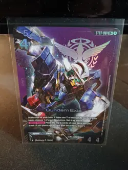 Gundam Exia ST07-001 LR+ Gundam Card Game Celestial Drive - Image 1