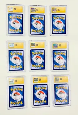 Pokemon CGC Pristine 10 Graded 9 Card Lot Gem Pack Pokeball w/ Umbreon & Eevee - Image 2