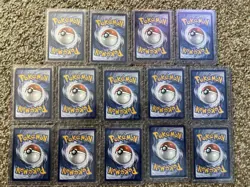 Prismatic Evolutions 14 Card Lot Masterball And Pokeball Holographic NM - Image 4
