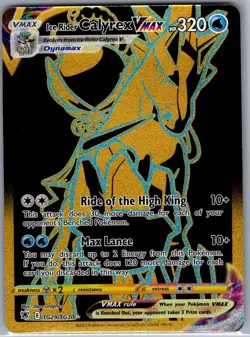Ice Rider Calyrex VMAX TG29/TG30 SWSH10: Astral Radiance - Pokemon Card - NM - Image 1