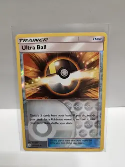 Ultra Ball 135/149 Sun & Moon Reverse Holo Pokemom TCG Card [ENG] - Image 1