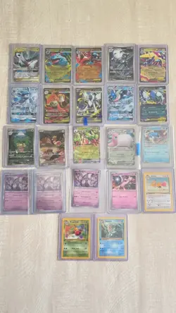 Lot of 22 Pokemon EX’s Mega Evolution Mewtwo JV Various Card Lot - Image 1