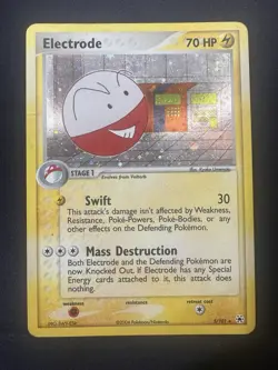 Pokemon Card - Electrode Hidden Legends 5/101 Holo SWIRL 🌀 LP/MP FREE SHIPPING - Image 2