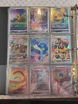 Pokemon Card Lot Binder V/VMAX IR Hits 180 Cards NM Full Art - Image 2