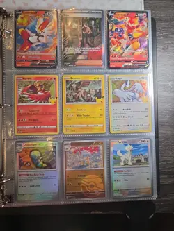 Pokemon Card Lot Binder V/VMAX IR Hits 180 Cards NM Full Art - Image 3