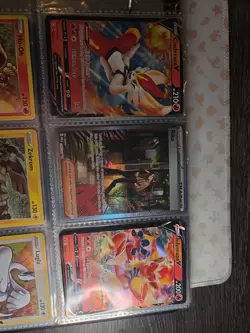 Pokemon Card Lot Binder V/VMAX IR Hits 180 Cards NM Full Art - Image 4