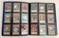 Yugioh Vintage 9 Foil/325 Card Binder Lot Dark Magician Blue-Eyes Red Eyes JUMP - Image 3