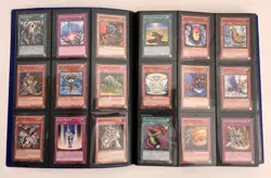 Yugioh Vintage 9 Foil/325 Card Binder Lot Dark Magician Blue-Eyes Red Eyes JUMP - Image 4