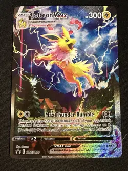 Jolteon VMAX SWSH184 SWSH: Sword & Shield Promo Cards Holo - Image 1