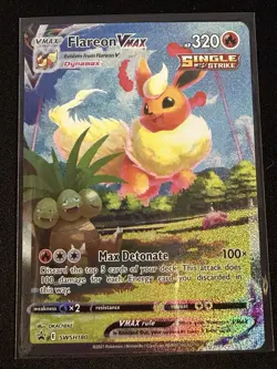 Flareon VMAX SWSH180 SWSH: Sword & Shield Promo Cards Holo - Image 3