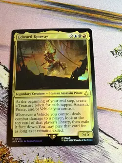 Edward Kenway 0053 Universes Beyond: Assassin’s Creed, Magic The Gathering - Image 1