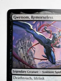 Gwenom, Remorseless #286 - MTG Spider-Man - GB Exclusive Promo - Mythic - Image 5