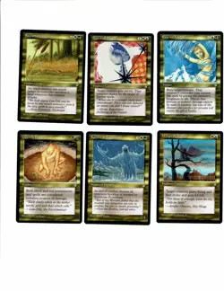 MTG Magic the Gathering Lot of 6 (NM) Ice Age Multicolor VTG 1995 - Image 1