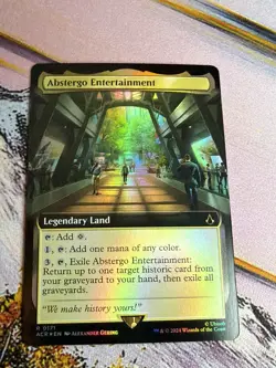Abstergo Entertainment, 0171 (Ext Art) *FOIL* - MTG: Assassin's Creed (ACR) NM - Image 1