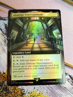 Abstergo Entertainment, 0171 (Ext Art) *FOIL* - MTG: Assassin's Creed (ACR) NM - Image 5