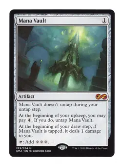 Magic MTG Ultimate Masters Mana Vault NEAR MINT NM UMA 229 - Image 1