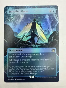 Intruder Alarm Wilds of Eldraine: Enchanting Tales WOT Foil NM - Image 1