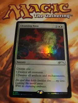 MTG Magic the Gathering - Secret Lair - Foil Cleansing Nova - NM - Image 1