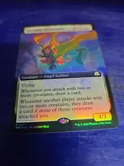 1x MTG Firemane Commando (Extended Art, Foil) - (MOC) #81 - Magic the Gathering - Image 1