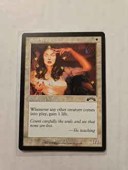 Soul Warden - Exodus - LP - Common - Creature - Image 1