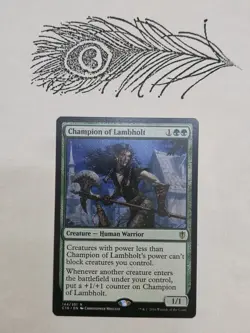 Champion of Lambholt Commander 2016 Regular Non Foil Mtg Magic The Gathering - Image 1