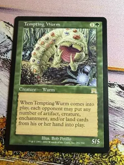 Tempting Wurm The List Mtg - Image 4