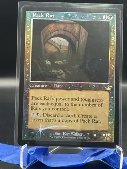 Pack Rat (Retro Frame) Ravnica Remastered Foil NM - Image 1