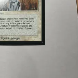 Swords to Plowshares x (1) MTG - Collectors' Edition (CE) - EX/NM - Image 4
