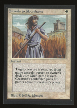 Swords to Plowshares - MTG International Collectors' Edition (CE/IE) - RareCo - Image 1